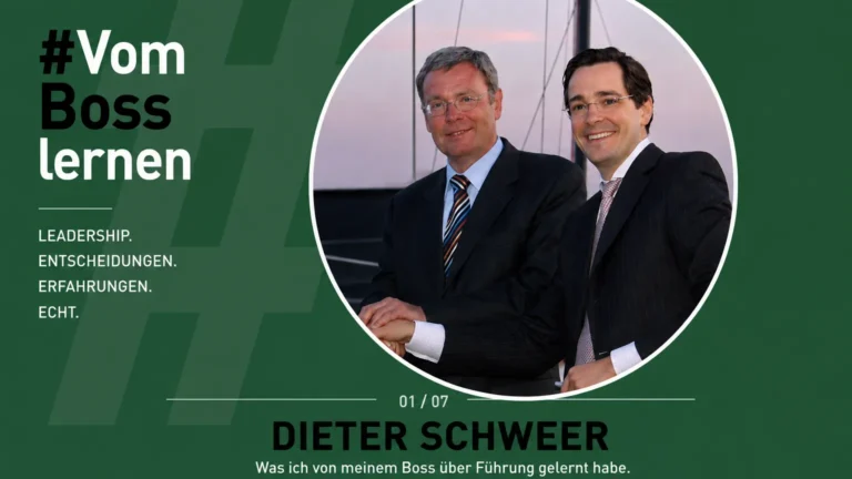 Vom Boss lernen Dieter Schweer