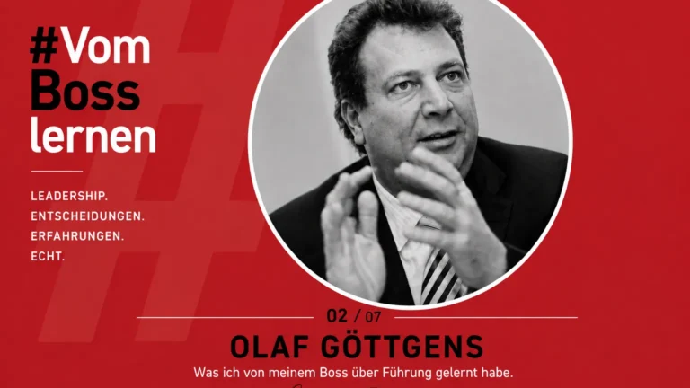 Vom Boss lernen – Olaf Gottgens